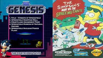 The Simpsons: Bart Vs. The Space Mutants - Sega Genesis OST