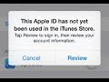 This Apple ID Has Not Yet Been Used in the iTunes Store iOS 14 | Fixed 2021✔️