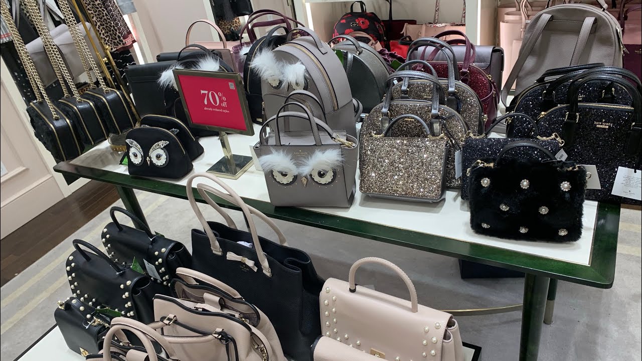 Kate Spade Outlet | Shop with me | up to 70% off | Premium Outlet ...