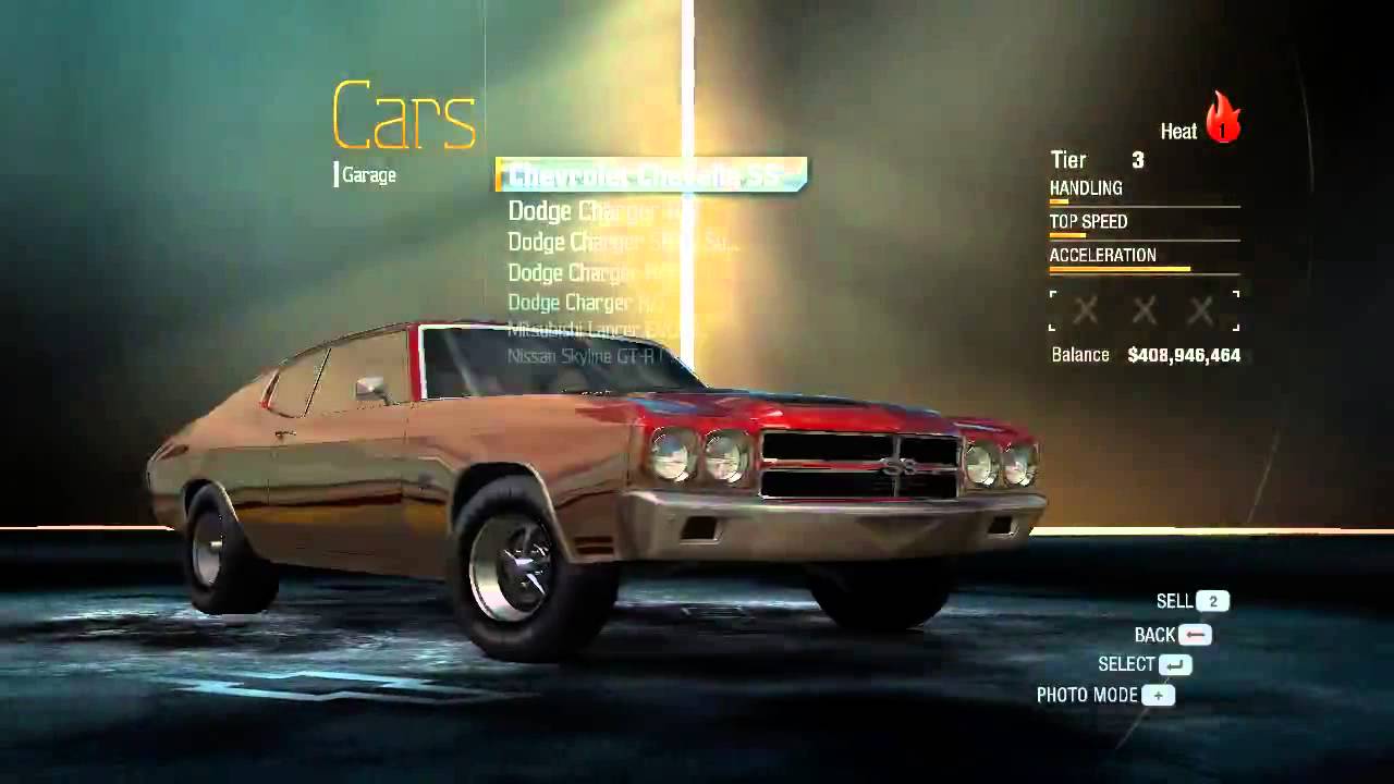 nfs undercover cars