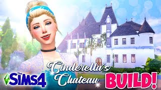 DISNEY PRINCESS CHALLENGE! - Cinderella's Chateau Build! 👑