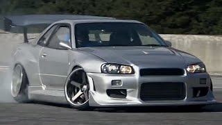 NISSAN SKYLINE GTR R34 DRIFT \