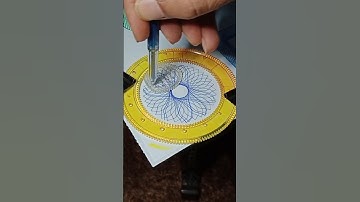 Mind relaxant spirograph pattern #spirograph