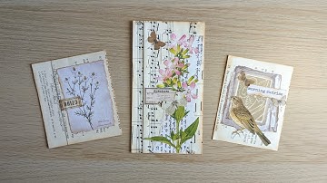 #roxysweeklychallenge 2023 ~ Week 26 ~ Floating Book Page Pockets For Junk Journals