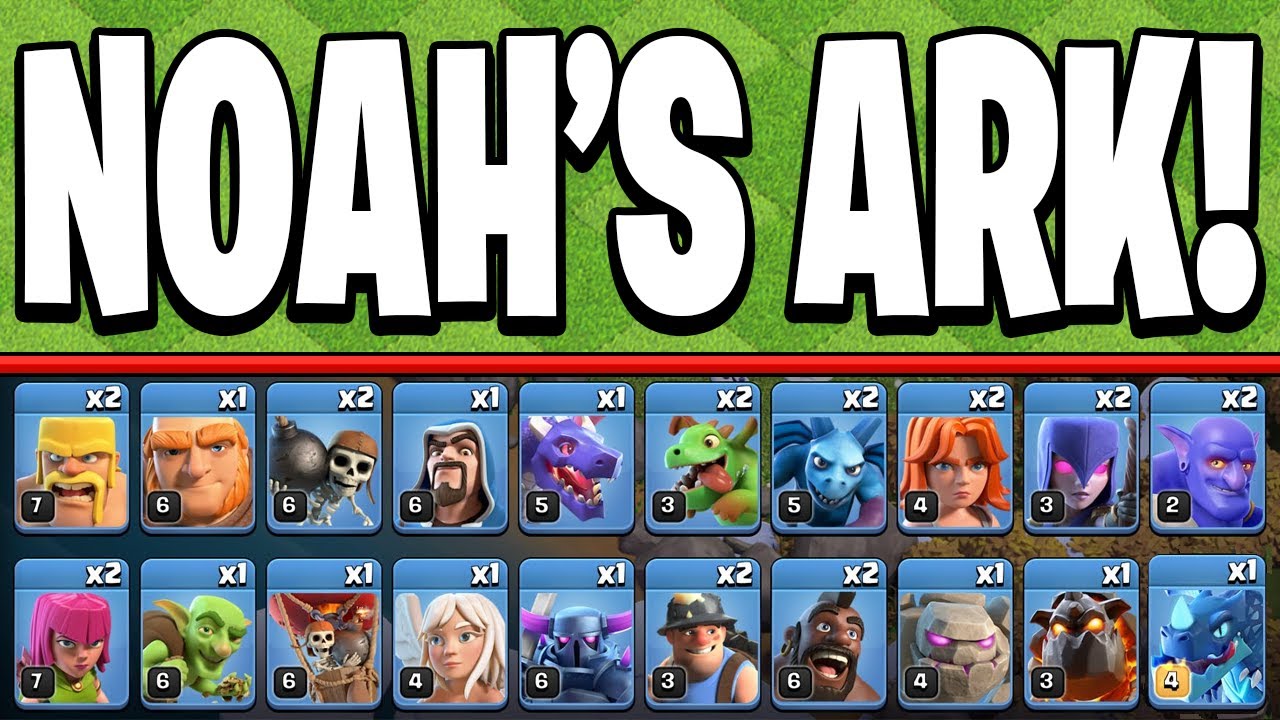 Noah S Ark Actually Works Clash Of Clans Youtube