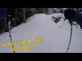 WHISTLER MTB DOWNHILL TRACK ON SKIS?!