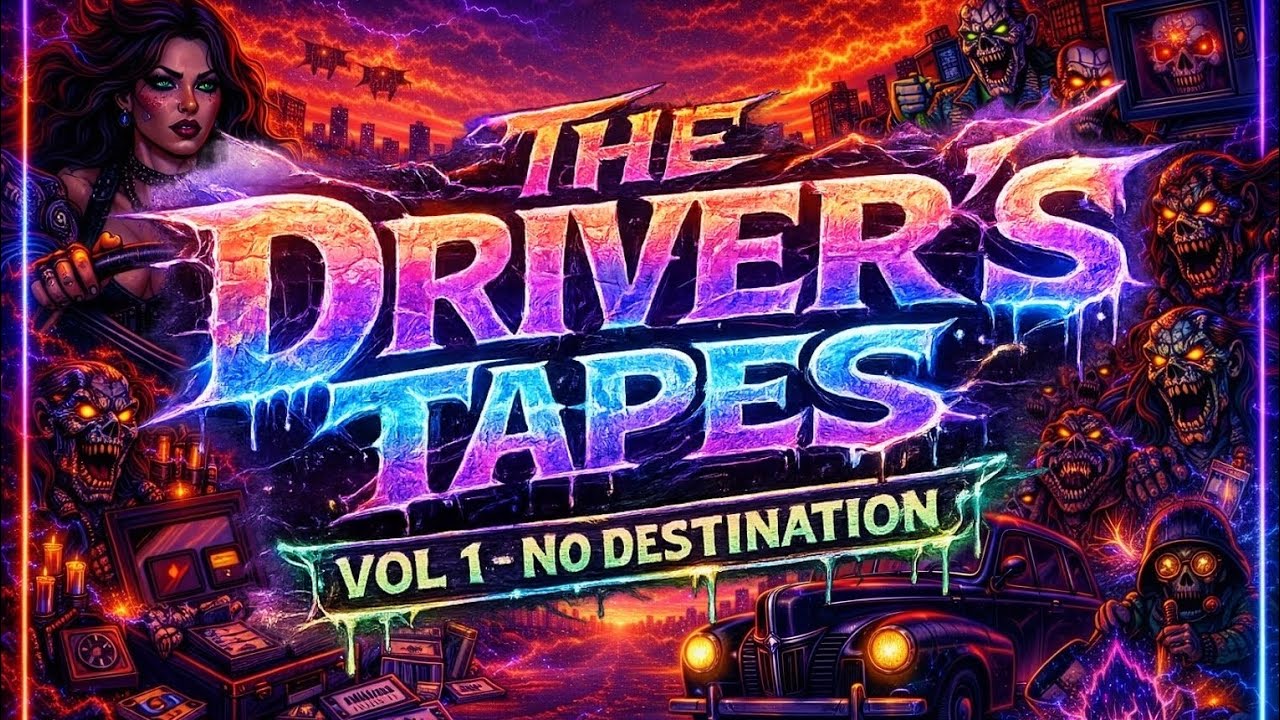 THE DRIVER’S TAPES — VOL. 1: NO DESTINATION Synthwave • Horror • Darksynth • Neon Nightmare