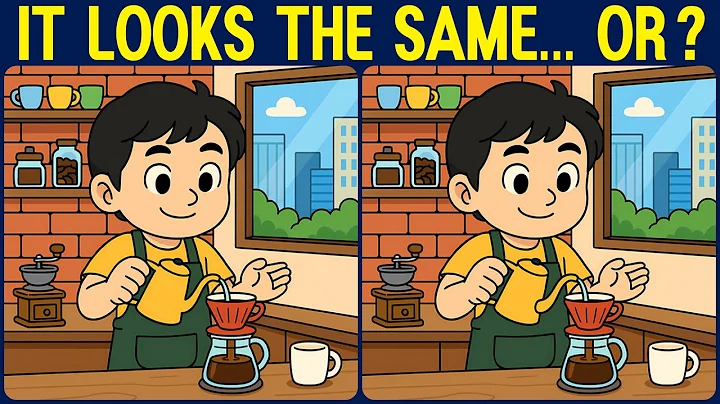 [Spot the Difference Brain Training] Use your sharp eyes and smart brain to solve this puzzle!