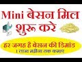 Mini बेसन मिल शुरू करे, हर जगह बेसन की डिमांड | Besan flour mill, small manufacturing business ideas