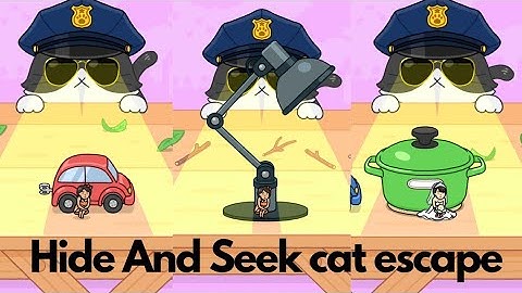 Hide And  Seek: Cat 🐈 Escape Game | Level 192-194 Gameplay Walk-through #gaming #games #hideandseek