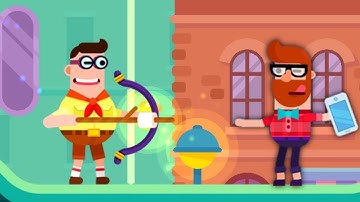 Bowmasters Fatality - Epic Win Jim VS Hipster Gameplay Walktrough IOS android