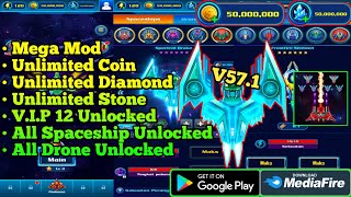 Galaxy Attack Alien Shooter Mod Apk Terbaru All Unlocked - Unlimited Coin screenshot 5