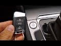 How to start a VW Passat B8 with start engine button keyless Volkswagen starten Zündung Schlüssel