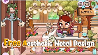 картинка: БЕСПЛАТНЫЙ эстетичный дизайн отеля в Avatar World 🏨💖 | Строительство игрового дома в Avatar World