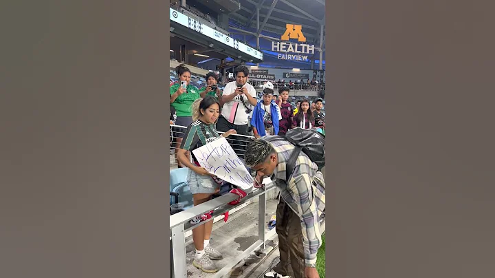 Fans at the MLS All-Star Game wish Julin Araujo a ...