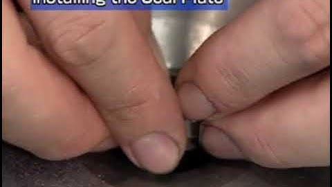 Reassembly procedure of turbo charger Yanmar marine diesel engine