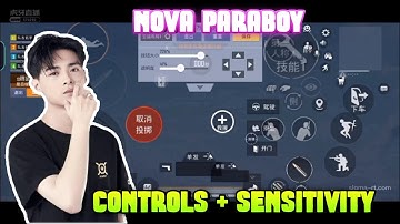 Nova Paraboy New Controls And Latest Sensitivity | Nova Paraboy | BGMI | Pubg Mobile
