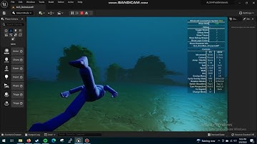 UE5 ALSv4 swimming and water systems learning