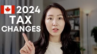 ACCOUNTANT EXPLAINS Important TAX CHANGES in CANADA for 2024 | TFSA, RRSP, FHSA, CPP & Tax Brackets