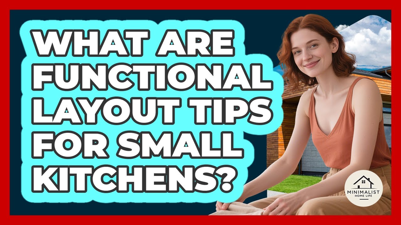 What Are Functional Layout Tips For Small Kitchens? - YouTube