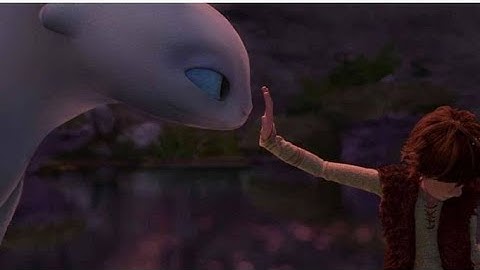 what if ... hiccup find the light fury in dragon 1