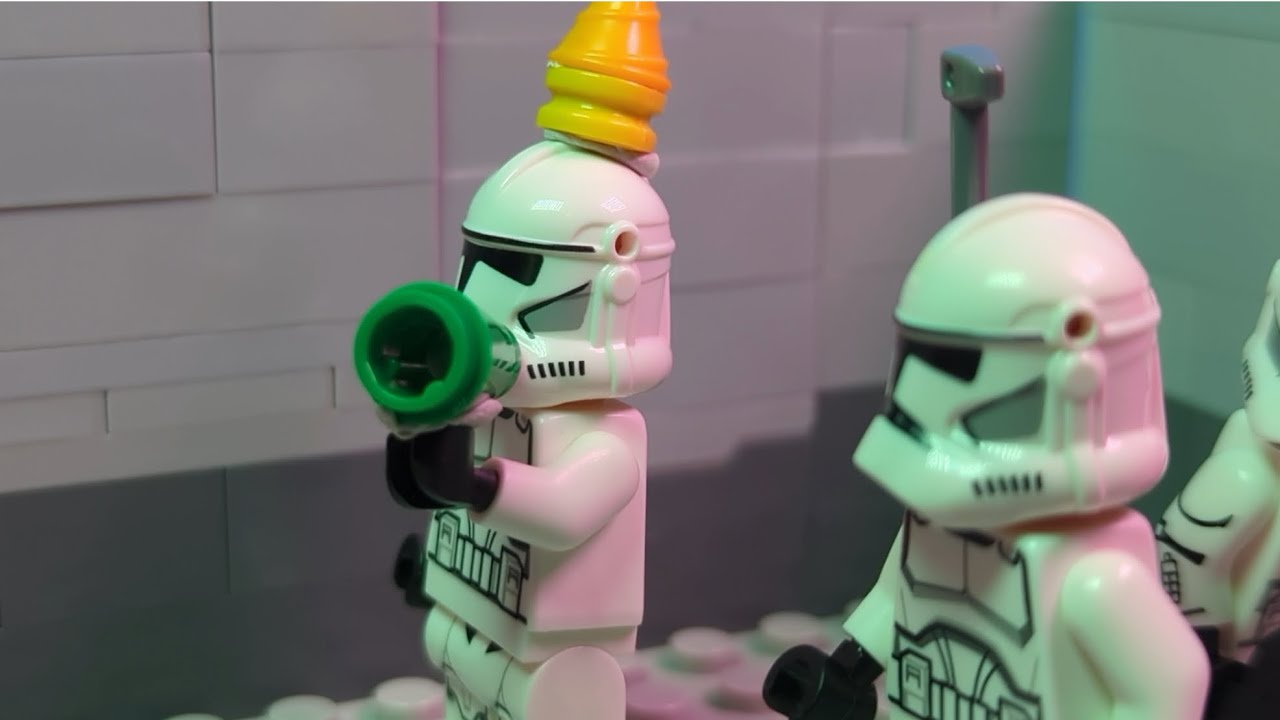 CLONE TROOPER’S NEW YEARS EVE!?!? StopMotion Brickfilm
