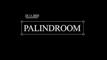 Palindroom - Short film