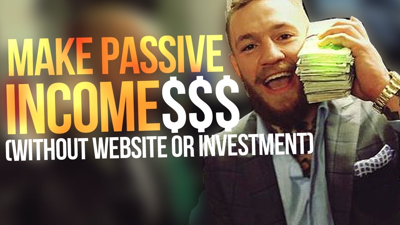 HOW TO MAKE PASSIVE INCOME WITHOUT A WEBSITE OR INVESTMENT! ($200-$300