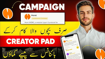 How to Join Binance Creator Pad HEMI Token Campaign | Step-by-Step Guide 2025
