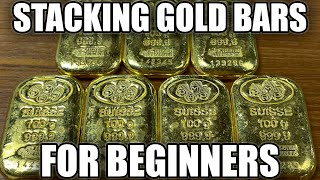 Stacking Gold Bars 101: Beginner's Guide To Buying Gold in Bar Form (Pros & Cons)