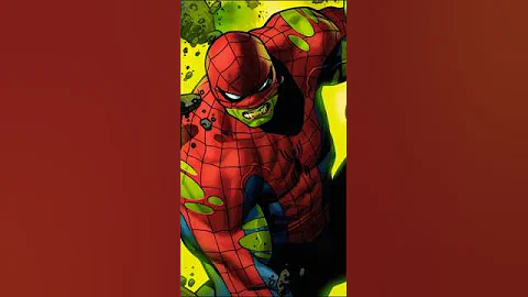 Spider Man Becomes the Hulk! #marvel #comics #shorts