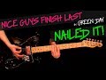 Nice Guys Finish Last - Green Day guitar cover by GV