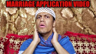 Marriage Application of Arab Man