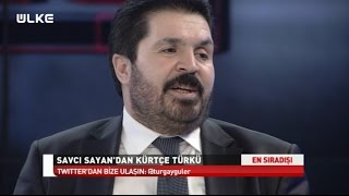 Savci Sayandan Canli Yayinda Kürtçe Türkü