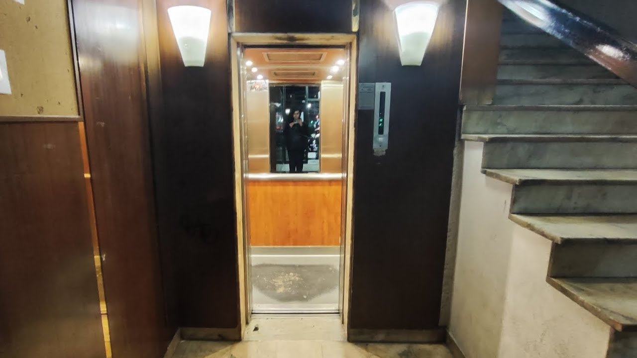 Added button! 2005 Generic traction elevator in medical offices @ Mitropoleos 8A, Kavala