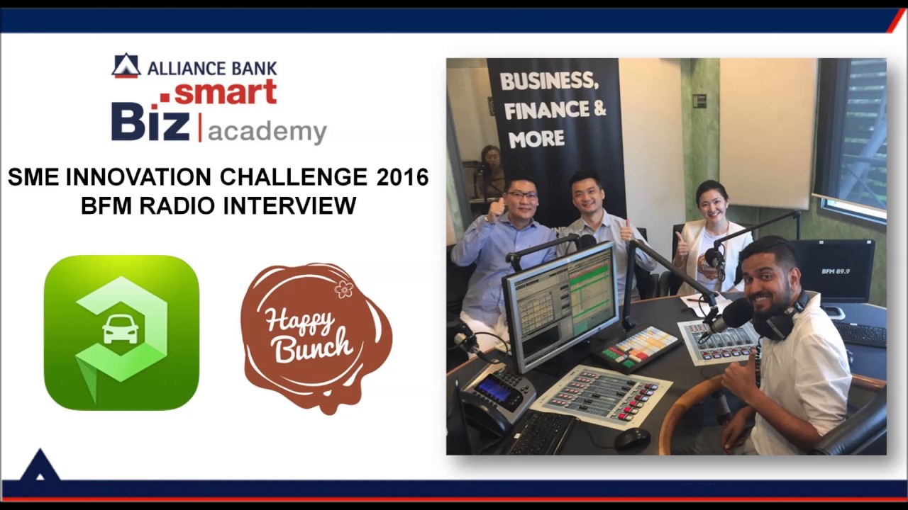 PARKBOX & HAPPY BUNCH | Alliance Bank BizSmart Challenge 2016 | BFM Radio Interview