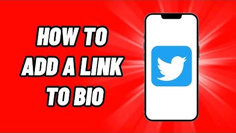 How To Add A Link To Bio On Twitter (EASY)