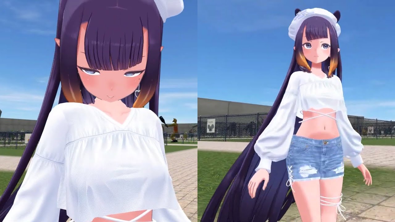 Ina in Her New VR Model is so cute! 😳