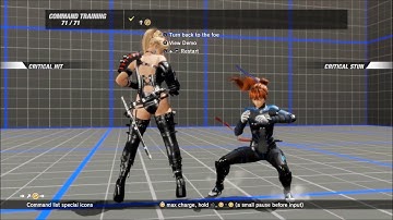 Dead or Alive 6 - Rachel Move List (Command Training / Secret Moves)