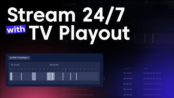 Create a 24/7 stream with Castr TV Playout