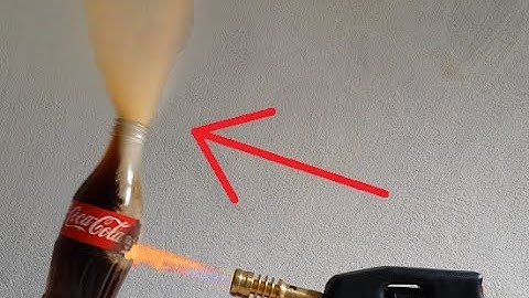 COCA-COLA VS GAS TORCH  video hd