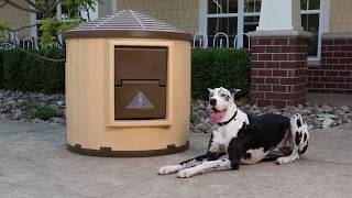 CRB Palace Insulated Doghouse Product Features  by ASL Solutions