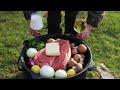 СЛИВОЧНОЕ МЯСО ПО-НЕМЕЦКИ В КАЗАНЕ