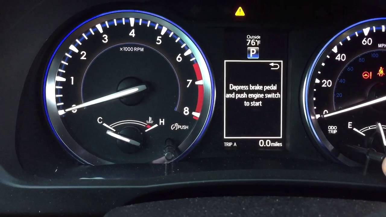 2014 Toyota Highlander Platinum Edition Maintenance light reset - YouTube