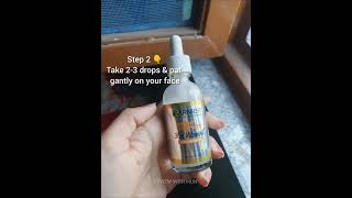💕"Garnier 30X Vitamin C – Instant Glow Booster Serum" "Spot Fading Glow Serum"😍Face serum PART-- 1✅