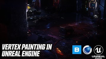 Vertex Blend Painting in Unreal Engine with Megascans