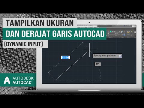 Video: Bagaimana cara mendapatkan input dinamis di AutoCAD?