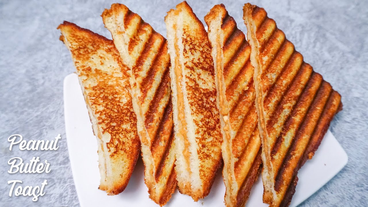 Peanut Butter Toast Recipe ట స ట గ Breakfast చ య ల ట ఓస ర ఇల చ య డ French Toast Recipe Youtube