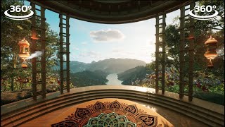 Mountain Meditation Music 360° VR : Immersive Zen Experience | Serene 360 Video and Calming Music