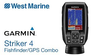 Garmin Striker 4 CHIRP Fishfinder with GPS - West Marine Quick Look